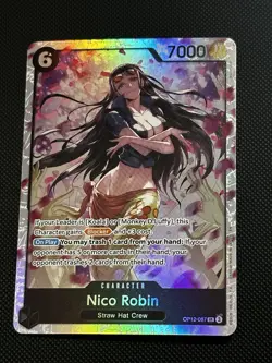 Nico Robin OP12-087 Legacy of the Master Foil - Image 1