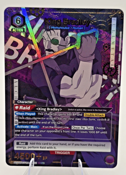 King Bradley Alternate Art SR* UE09BT FMA-1-093 Union Arena Fullmetal Alchemist - Image 1