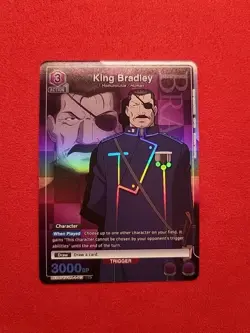 Rare ⭐ King Bradley - Union Arena - Full Metal Alchemist Ue09st/Fma-1-113 Purple - Image 1