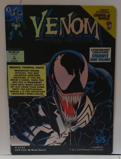 Magic The Gathering FOIL Eddie Brock #233 (Borderless), Marvel's Spider-Man - Image 2