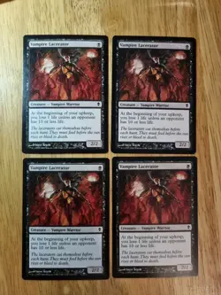 MTG - 4x Vampire Lacerator - Zendikar - Image 1