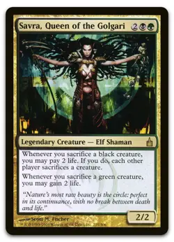 Savra, Queen of the Golgari #225 (NM) Ravnica City of Guilds RAV Magic MTG - Image 1