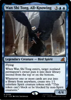 Wan Shi Tong, All-Knowing 98 TLE Avatar: The Last Airbender: Eternal-Legal NM - Image 1