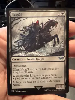 Nazgul (0334) Lord of the Rings Regular NM - Image 1