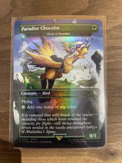 Paradise Chocobo - Birds of Paradise 483 ( Holo ) - Final Fantasy Magic The Gath - Image 1