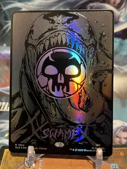 MTG | Swamp (1952 - ✨Raised Foil✨) [Secret Lair Mana Symbiote] - Image 1