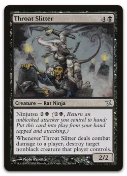 Throat Slitter #88 (NM) Betrayers of Kamigawa BOK Magic MTG - Image 1
