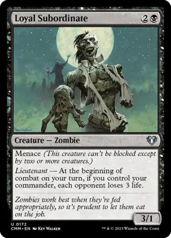 MTG Loyal Subordinate ** Commander Masters ** English - Image 1