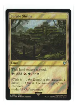 Jungle Shrine (Surge Foil) U MTG FF Collector Commander 406 NM - Image 1