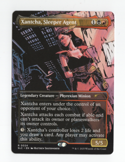 Xantcha, Sleeper Agent R MTG Secret Lair Countdown Kit 24 NM - Image 1