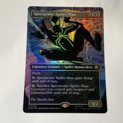 MTG: Spectacular Spider-Man (0238) - Textured Foil - Borderless - Image 1