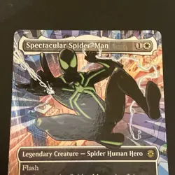 MTG: Spectacular Spider-Man (0238) - Textured Foil - Borderless - Image 3
