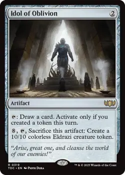 Idol of Oblivion (R) Commander: Tarkir: Dragonstorm 319 NM - Image 1