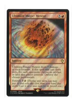 Ultimate Magic: Meteor (Surge Foil) R MTG FF Collector Commander 62 NM - Image 1