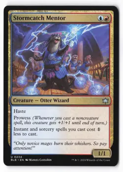 Stormcatch Mentor U MTG Bloomburrow 234 NM - Image 1