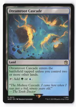 Dreamroot Cascade R MTG Universes Beyond: Doctor Who NM Magic - Image 1