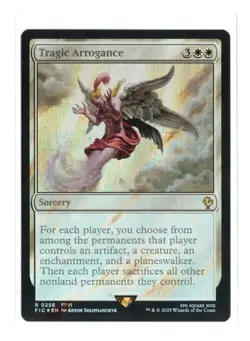 Tragic Arrogance (Surge Foil) R MTG FF Collector Commander 258 NM - Image 1