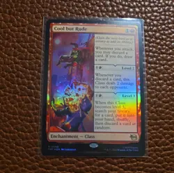 MTG - Teenage MutantNinjaTurtles - Cool but Rude R 0089 Foil - Image 1