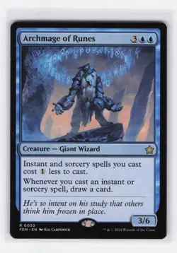 Archmage of Runes R Foundations 30 NM MTG Magic - Image 1