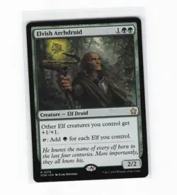 4x Elvish Archdruid R Foundations 219 NM MTG Magic - Image 1