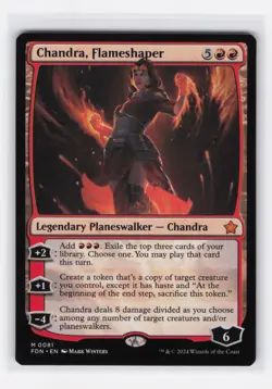 Chandra, Flameshaper M Foundations 81 NM - Image 1