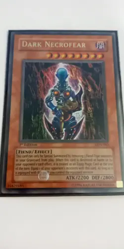 yugioh TCG Dark Necrofear LON 065 1st ED - Image 1