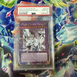 Dragon Master Magia Quarter Century Secret Rare BLTR-EN118 PSA 10 - Image 3