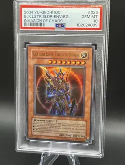 PSA 10! POP 22! Black Luster Soldier Envoy of the Beginning IOC-025 Unlimited - Image 2