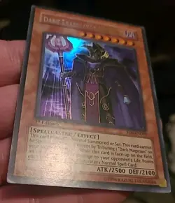 Dark Eradicator Warlock SD6-EN001 Ultra Rare - 1st Ed - Lightly Played - Image 3