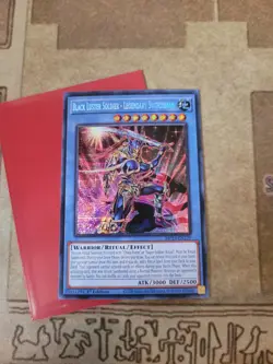 YUGIOH BLACK LUSTER SOLDIER LEGENDARY SWORDSMAN MP24-EN129 PRISMATIC SECRET 1ST - Image 2