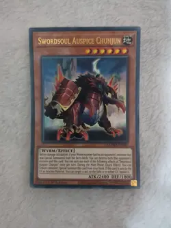 Swordsoul Auspice Chunjun - Ultra Rare 1st Edition MAMA-EN037 - YuGiOh - Image 1