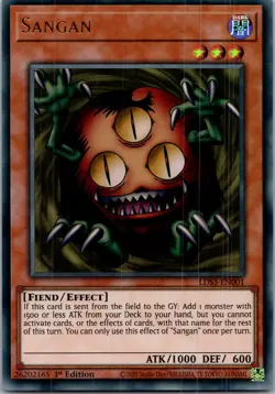 Yugioh Sangan LDS3-EN001 1st Edition Ultra Rare NM - Image 1