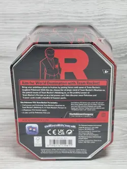 Pokemon TCG Destined Rivals Team Rocket Tin: Mewtwo Ex Sealed Trading Card Game - Image 3