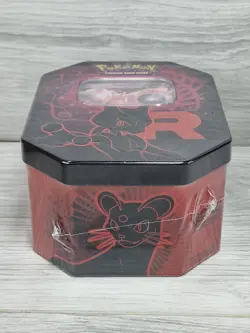 Pokemon TCG Destined Rivals Team Rocket Tin: Mewtwo Ex Sealed Trading Card Game - Image 5