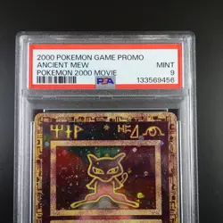 PSA 9 Ancient Mew Pokemon 2000 Movie Holo Card - Image 2
