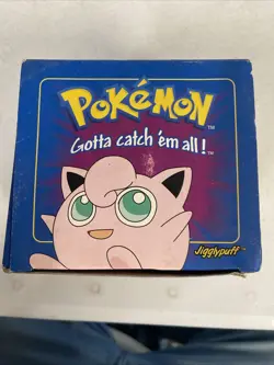 23K Gold Plated JIGGLYPUFF Pokemon Trading Card 1999 Burger King PokeBall SEALED - Image 1