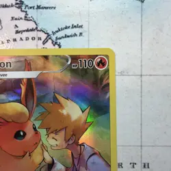 Pokemon TCG Flareon Holo Rare Trainer Gallery Card TG01/TG30 Brilliant Stars - Image 3