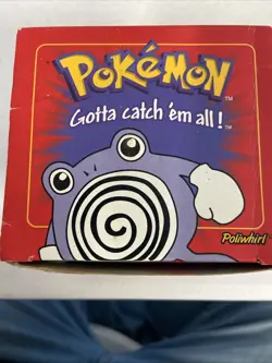 Pokemon POLIWHIRL 23K Gold Plated Trading Card 1999 Burger King Promo SEALED - Image 1