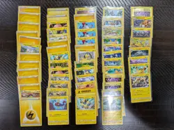 Pokemon Card Lot of 62 Electric Type **Conditions Vary** - Image 1