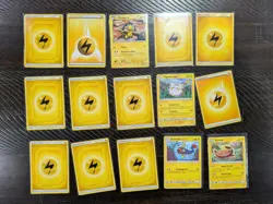 Pokemon Card Lot of 62 Electric Type **Conditions Vary** - Image 2