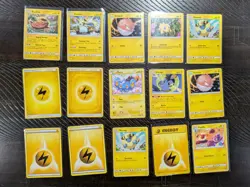 Pokemon Card Lot of 62 Electric Type **Conditions Vary** - Image 3