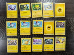 Pokemon Card Lot of 62 Electric Type **Conditions Vary** - Image 4