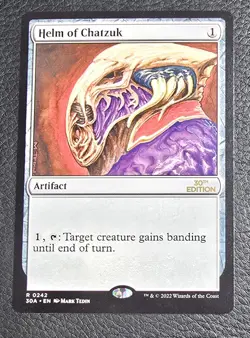 Helm of Chatzuk 30th Anniversary Edition NM MTG Magic Card - Image 1