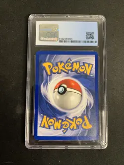 CGC 8 NEAR MINT / MINT Gastly 50/102 Base Set 1999 Common Pokemon Card TCG - Image 2