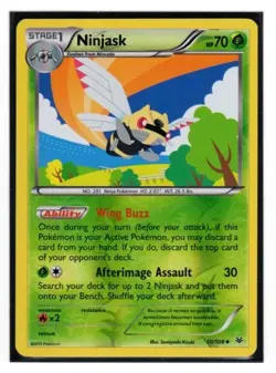 Ninjask 10/108 Roaring Skies Reverse Holo - Pokemon Card NM - Image 1