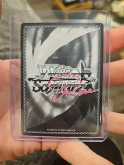 WeiB (Weiss) Schwarz Card Yuzu Soft #80 SR Holo Foil - Image 5