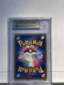 BGS 9.5 Mario Poncho Pikachu Full Art Holo 294/XY-P Promo Pokemon Card - Image 2