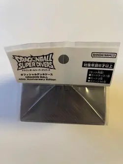 Dragon Ball Super Divers Deck Case w/ 3 Cards 40th Anniv Bandai Japan New JP F/S - Image 2