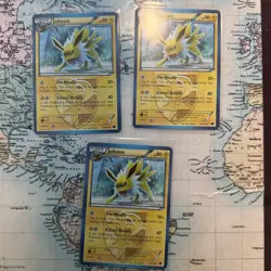 3X Pokemon Jolteon TCG Plasma Freeze 34/116 Regular Uncommon Card NM Near Mint - Image 1