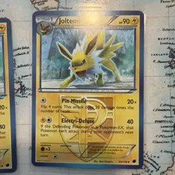3X Pokemon Jolteon TCG Plasma Freeze 34/116 Regular Uncommon Card NM Near Mint - Image 3